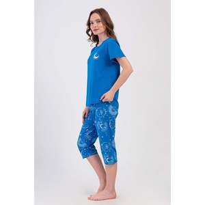 Combinaison de nuit ovale à manches courtes et col rond pour femme, taille XXL - Product Image 3