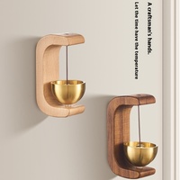 Creative Style Japonais Vent Cloche D'été Méditation Pendentif Gravé pour Chambre Porte D'entrée Suspendus Murs En Bois Boîtes