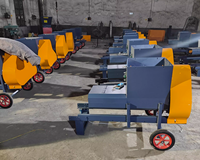 Nouvelle presse à balles carrée portative manuelle pour ensilage, moteur 5,5 kW entièrement en cuivre, machine d'emballage de fourrage automatique à haute productivité