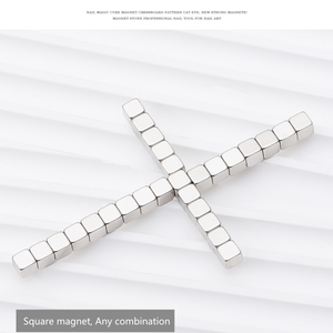 Nouvel outil à ongles carré Rubiks Cube <span class=keywords><strong>aimant</strong></span> pour ramasser les ongles bâton outil de vernis à ongles magnétique pour oeil de chat - Product Image 5