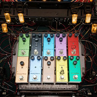 Pédales d'Effet Guitare Électrique Mini Type Unique True Bypass Rêve Fuzz Digital Delay Crunch Distortion Trémolo Usine Accessoire