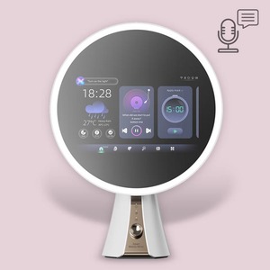 Sulla tecnologia in piedi specchio per il trucco uso domestico Touchscreen attrezzatura di bellezza con Bluetooth mirato per il viso - Product Image 1