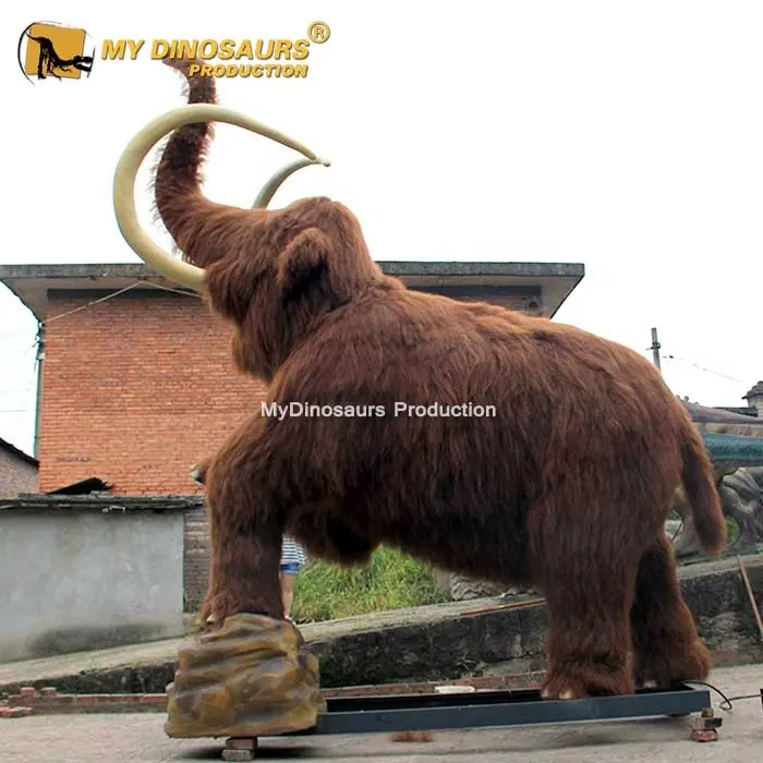 My Dino L003 Realistic Animal Life Size Animatronic Woolly Mammoth for Sale