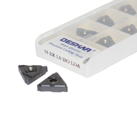 16ER-ISO 16IR-ISO LDA Series Deskar Thread Cutter Tools CNC Lathe Inserts for Steel and Stainless Steel Product