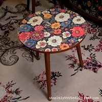 Mandala Design Table basse sélection stricte petite chambre salon armoire d'angle chevet canapé Table d'appoint MDF bois Style ensemble