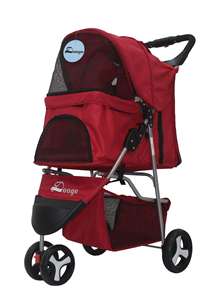 Cochecito de 3 ruedas para mascotas, carrito de viaje, fácil de caminar, plegable, 6kg, nuevo diseño - Product Image 3