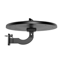 Antenne TV numérique omnidirectionnelle longue portée Antop pour intérieur, 32 dB, avec voyant lumineux LED, plage de fréquences 87,5-862 MHz