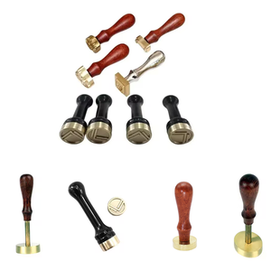 Sellos de cubitos de hielo multicolor y de tamaño con cabeza de latón macizo Mango de madera Sellos de cera de sellado para whisky <span class=keywords><strong>Mojito</strong></span> Drinks <span class=keywords><strong>Bar</strong></span> - Product Image 6