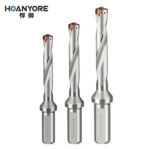 HOANYORE 12-31.9mm Crown Internally Cooled Drill Bit Shank Deep Hole Drill Extension Knife Holder Coating OEM ODM