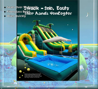 Équipement d'aqua gonflable d'OEM ODM pour le parc aquatique extérieur jouent l'équipement de dérive bon marché pour l'aventure de lac