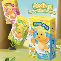 Biscuits décoratifs durs à motifs d'animaux mignons, multi-saveurs, personnalisés, en vrac, pour la vente en gros OEM