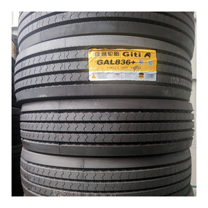 Giti 11R22.5 295/80R22.5 12R22.5 Pneu de camion Tout acier Radial TBR Pneu de remorque Commercial Bus Heavy-Duty Pneus de camion - Product Image 1