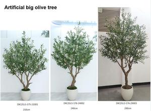 Plantes artificielles en pot en plastique de 210cm 240cm 300cm avec grand pot grand <span class=keywords><strong>olivier</strong></span> artificiel - Product Image 6