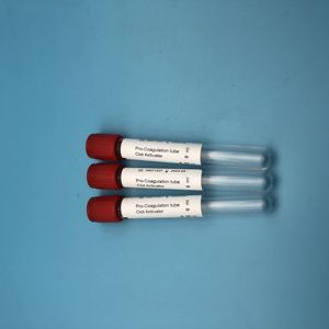 Tubes de prélèvement sanguin sous vide en verre stériles sans additif Red Hat jetables 13*100 6ml 7ml - Product Image 6