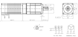 BG60BLDC Ultra-Low Noise <strong>DC</strong> Brushless <strong>Precision</strong> Planetary Gear Motor with a high reduction ratio - Product Image 6