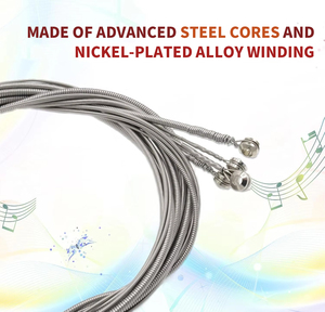 wholesale Custom Stainless Steel Bass Guitar Strings Polished Durable Uncoated for Stringed <b>Musical</b> <b>Instruments</b> - Product Image 4