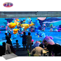 Nouveau Scanner de Tendances Version Jeu de Dessin Interactif AR Système de Projection Murale de Peinture Vive Équipement de Divertissement Familial