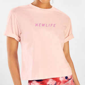 Camiseta de alta calidad para mujer, 95% algodón, 5% Elastano, novedad - Product Image 1