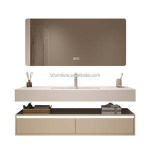 Wall-Mounted Bathroom Cabinet with Mirror and <b>Lighting</b> Design Bathroom Cabinets Mirror Bathroom <b>Vanity</b> - Product Image 5