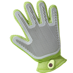 Gants de toilettage pour animaux de compagnie en silicone double face pour chats et chiens, pour l'élimination des poils et le massage - Product Image 2
