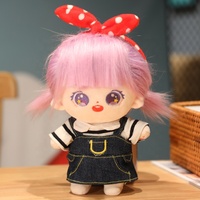 Fabrication de peluches OEM, peluche de 10 cm, poupée en peluche, poupée Kpop, poupée d'idole coréenne, poupée Kpop personnalisée