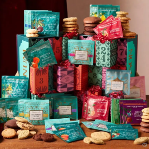 Caja de regalos de papel de Navidad personalizada al por mayor caja de calendario de Adviento para embalaje galleta chocolate - Product Image 3