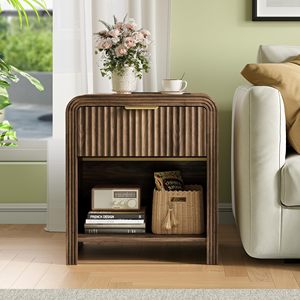 SENYU Decor <b>Stand</b> Two Tier Storage Display <b>Stand</b> for Living Room Bedside - Product Image 5