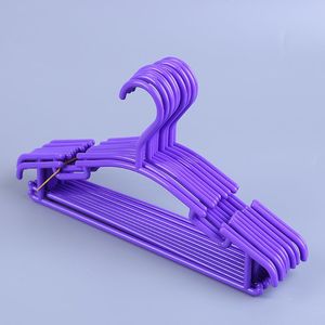 <span class=keywords><strong>Cintres</strong></span> en plastique pour sécher les vêtements, adaptés aux bébés de 0 à 3 ans, nouveau-nés, porte-vêtements coloré, dix ensembles - Product Image 4
