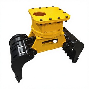 360 °   Garra Hidráulica Giratoria para Madera, de Alta Calidad, con Motor Integrado, Accesorio para Miniexcavadora, para Demolición, Clasificación y Manipulación de Roca y Chatarra - Product Image 1