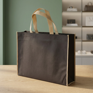 Sac de courses durable en PP non tissé avec logo personnalisé pour l'emballage de marchandises de supermarché, vente en gros - Product Image 1