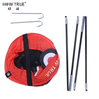 Prix usine Pliable Golf Chipping Pratique Net Aides À La Formation Multicolore Portable Pop Up Golf Practice Net Pour L'arrière-cour