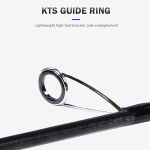 Canne à pêche TGD Best <span class=keywords><strong>MOJO</strong></span> BASS 36T en carbone haute performance, spinning et casting, 1,98m/2,13m/2,28m, 2 sections, <span class=keywords><strong>M</strong></span>/MH/ML, pour la pêche au bar. - Product Image 5