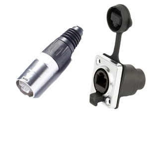 Conector Ethernet RJ45 de 90 Grados para Montaje en Panel con Diseño Impermeable para Uso Industrial - Product Image 3