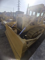 Compacteur vibratoire à tambour unique Caterpillar CS76 de 17 tonnes d'occasion, moteur d'origine en excellent état, à vendre
