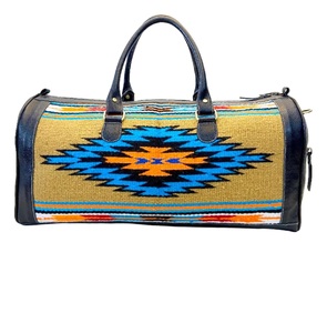 Ensemble sac de voyage et couverture faits main avec accessoires en cuir véritable, style rustique classique, compagnon de voyage pour le camping, la randonnée et les voyages en voiture - Product Image 5