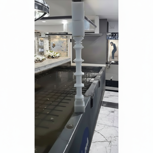 Design d'intérieur de hall d'hôtel de luxe, espace de réception moderne avec fontaine d'eau et éclairage - Product Image 3