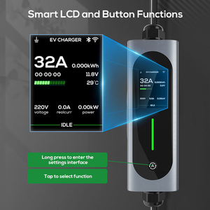 เครื่องชาร์จ16A ไฟฟ้า32A เร็วสำหรับรถยนต์สถานีชาร์จ EV Type1/หัวเชื่อมต่อ2 TSL รับประกัน1ปี - Product Image 3