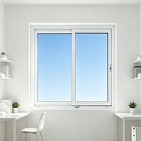 Fenêtres et Portes Coulissantes en PVC/UPVC à Double Vitrage Anti-Impact pour Sécurité Domestique et Protection Contre les Ouragans