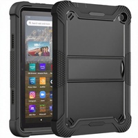 Coque de tablette robuste en silicone antichoc tendance en Amérique du Nord pour Fire HD8 Plus 2020