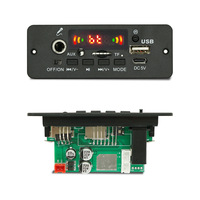 5.0 carte de décodeur MP3 2*40W DC 5V amplificateur lecteur Audio bricolage lecteur MP3 voiture FM Radio Module Portable haut-parleur amplificateur puissance