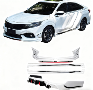 Para ENVIX 2019-2021, Kit de Carrocería ABS con Faldones Laterales Delanteros y Labio Trasero, Ajuste Universal, Pintura Negra, Venta Directa de Fábrica - Product Image 6