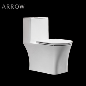 <span class=keywords><strong>WC</strong></span> moderne en céramique ARROW One Piece à double chasse et à évacuation en S, <span class=keywords><strong>autonettoyant</strong></span> - Product Image 1