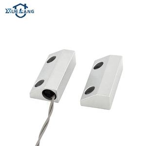 ग्रे एल्यूमीनियम आवास कोई/नेकां/कॉम के लिए चुंबकीय संपर्क स्विच धातु दरवाजा खिड़की अलार्म - Product Image 5