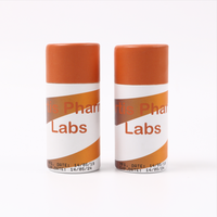 Tube en carton kraft écologique personnalisé pour baume à lèvres ou déodorant