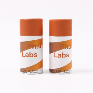 Tube en carton kraft écologique personnalisé pour baume à lèvres ou déodorant - Product Image 4
