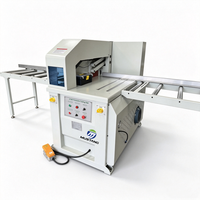 Scie circulaire pneumatique à bois massif MJ276B 7,5 kW, scie à panneaux horizontale