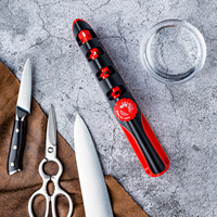 Aiguiseur de couteaux Grandsharp Outils d'affûtage de couteaux de cuisine de haute qualité Couteaux à main en acier inoxydable ABS Aiguiseur de ciseaux