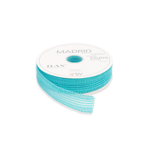 Cinta Tejida Ilan de 4.0 cm x 27 m, Color Azul Madrid - Product Image 1