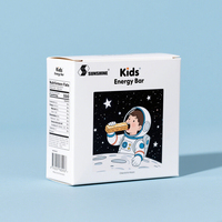 Boîte d'emballage personnalisée pour barres de granola, barres énergétiques, collations, boîte pliante en carton, boîte alimentaire de vente au détail