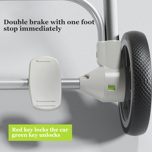 Xe đẩy trẻ em đa năng, nhẹ, có giảm xóc an toàn, tiện lợi cho các chuyến đi hàng ngày - Product Image 4